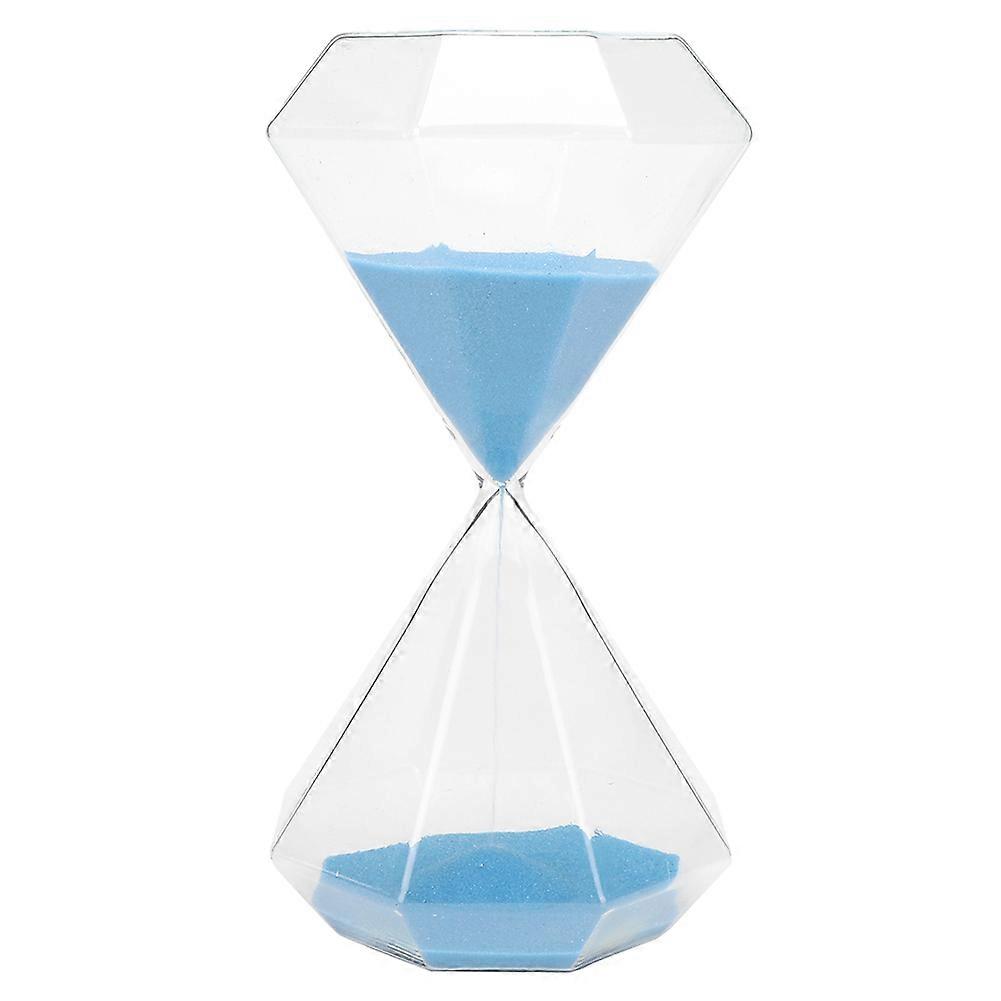 30 Minutes Diamond Shaped Hourglass Sand Timer Decorative Sand Glass for Desktop Home Office Gift