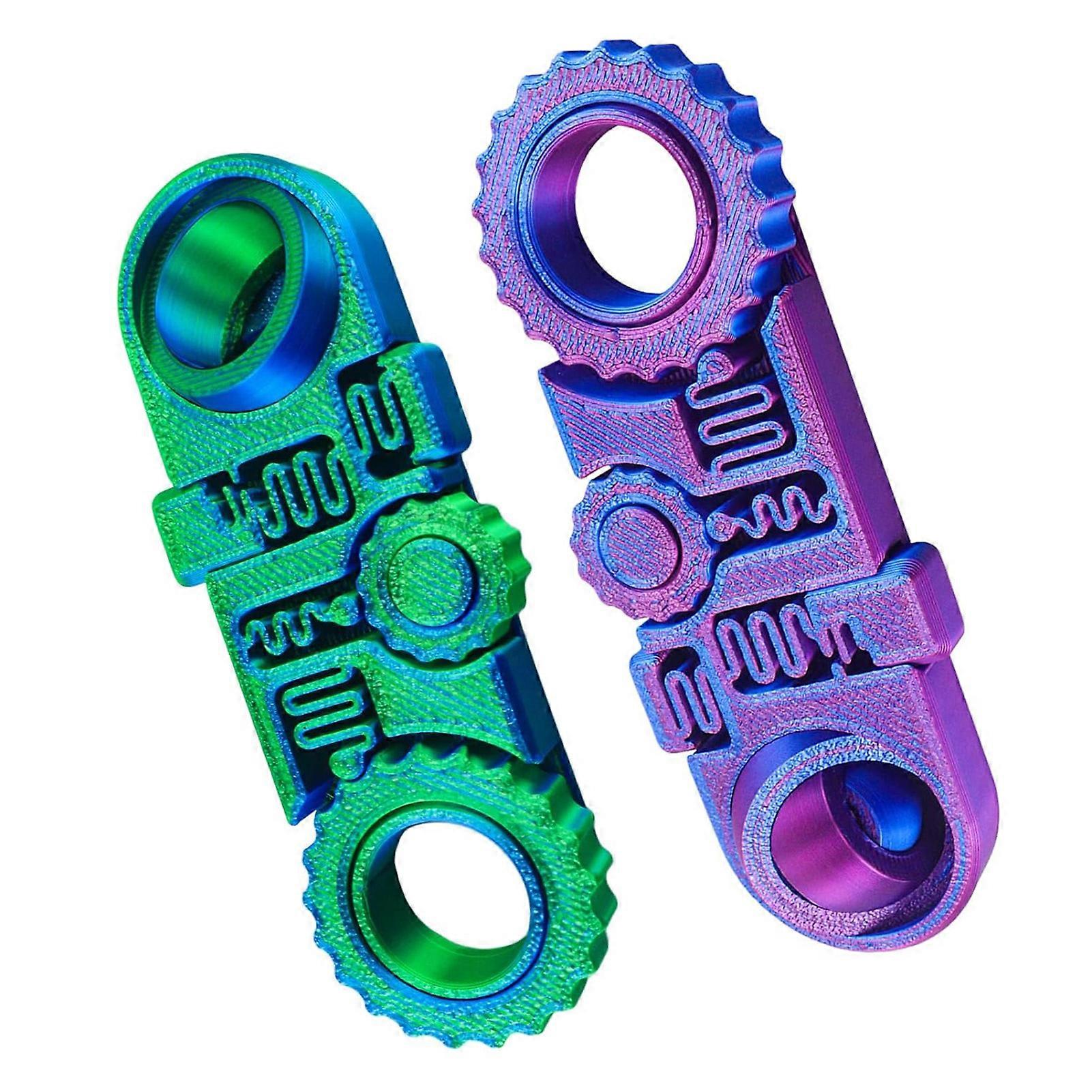 Gear-Fidget Spinners Brain Teasers Antistress Toys Present for Adults Kids