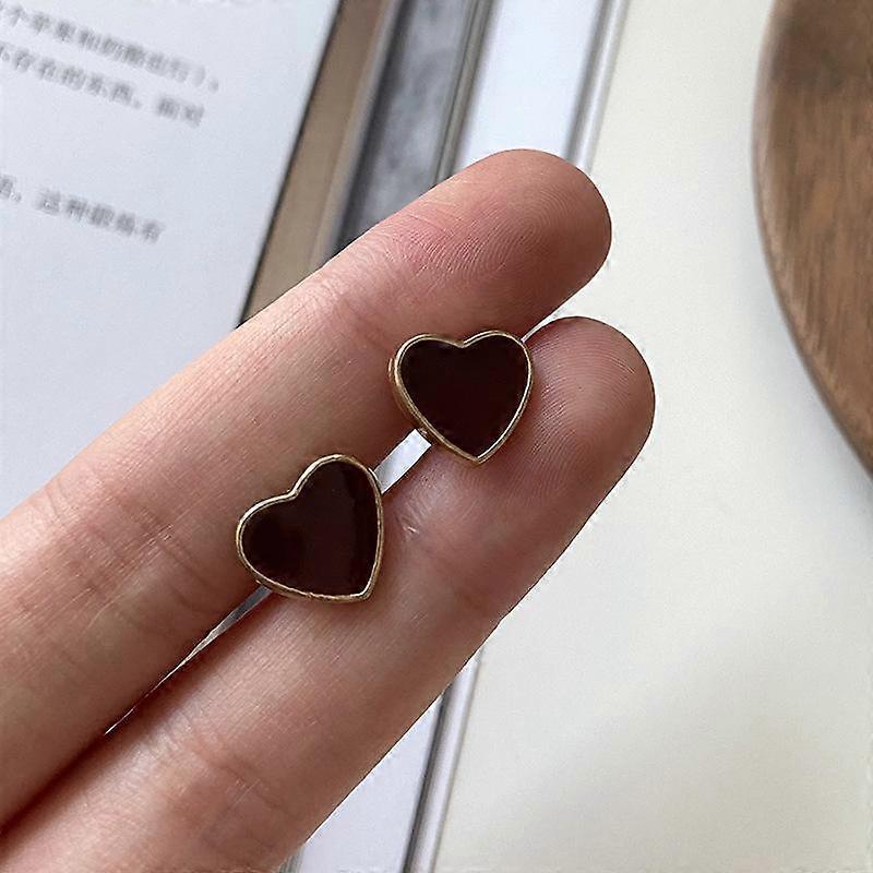 10pcs Heart-shape Buttons 12mm Small Gold Color Metal Shank Buttons Woman's Blouse Sweater Accessories