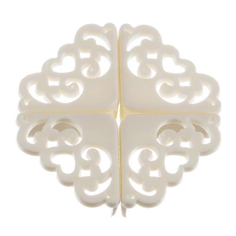4Pcs/lot Hollow Out Flower Pattern Soft Baby Safe Corner Protector Baby Kids Table Desk Corner Guard Children Safety Edge Guards