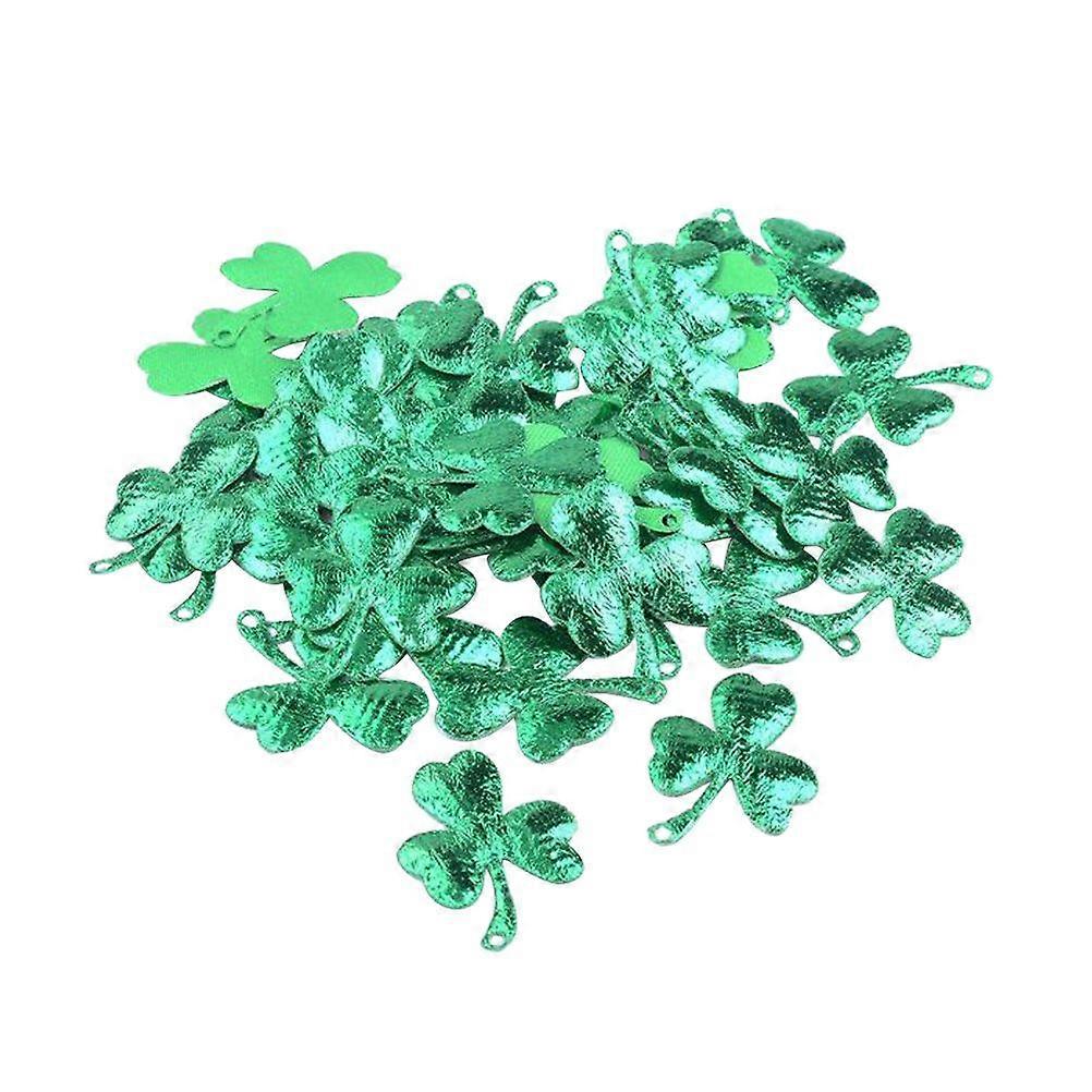 200buc Ziua Sf. Patrick Confetti mici nețesute trifoi piese Sparkle Decor pentru petrecere nunta ziua de nastere