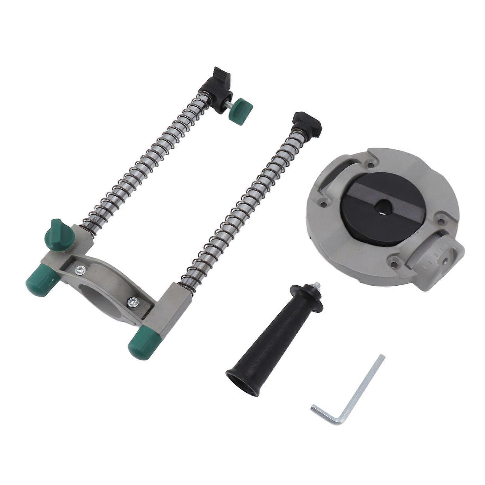45 Degree Adjustable Angle Drill Holder Aluminium Alloy Compact Lightweight Drill Positioning Bracket Stand