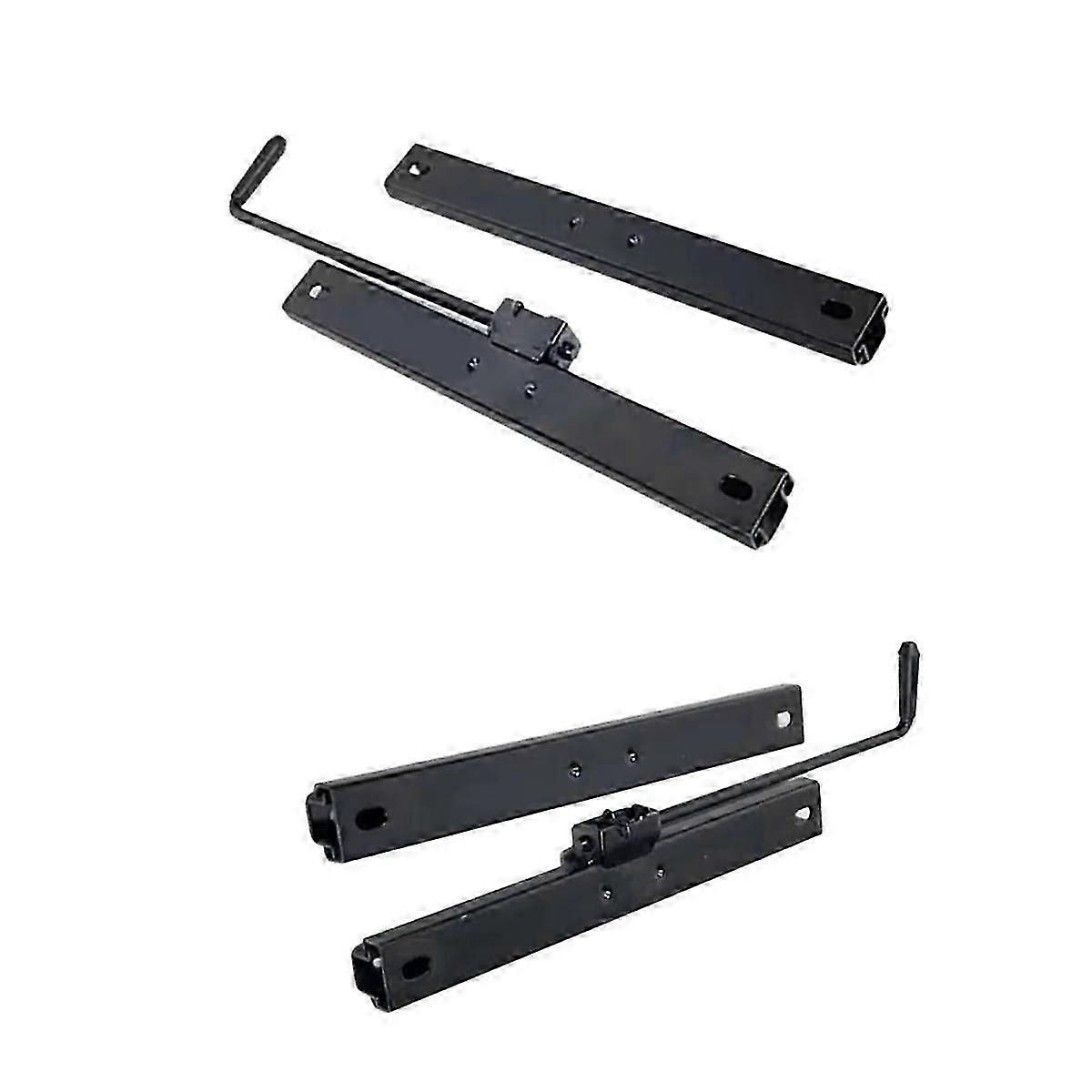 Single Lock Car Seat Slide Rail High Strength Adjustable Seat Slide Rail Assembly Kit for Loader Forklift Tractor B