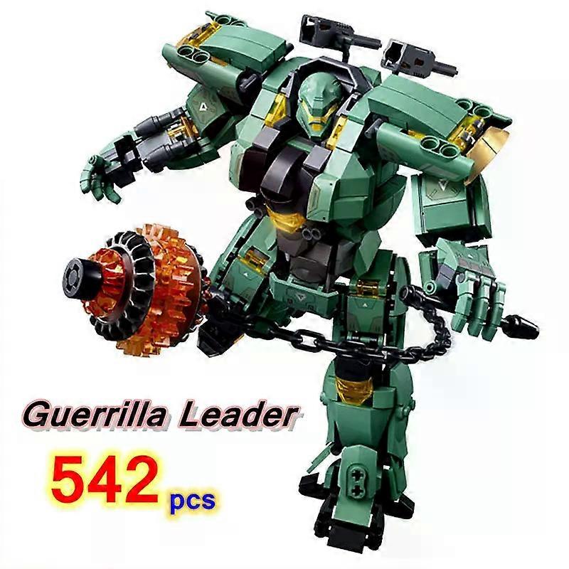 Pacific Rim Mecha Action Figures Building Blocks Bricks Robot Super Battle Mechs Assembling Model Toys For Kids Gifts