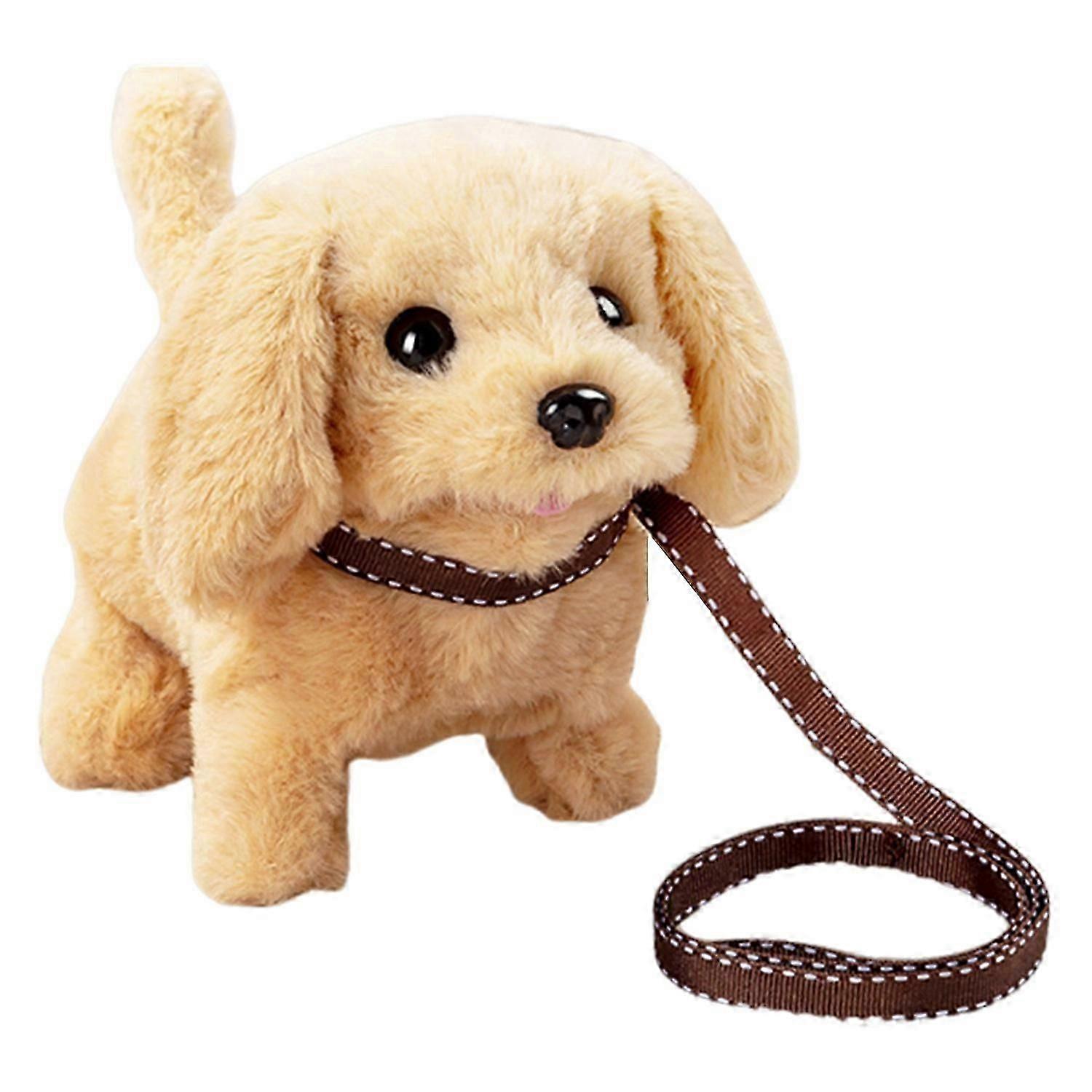 Shibingsheng Interactive Puppy Toy Electronic Toy Dog with Walking Barking Wagging Tail Talking Robotic
