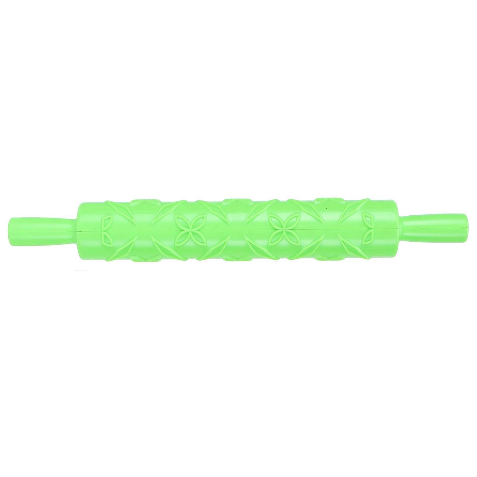 Fondant Cake Rolling Pin Embossing Roller Bakery Cookies Pastry Decorating Tools