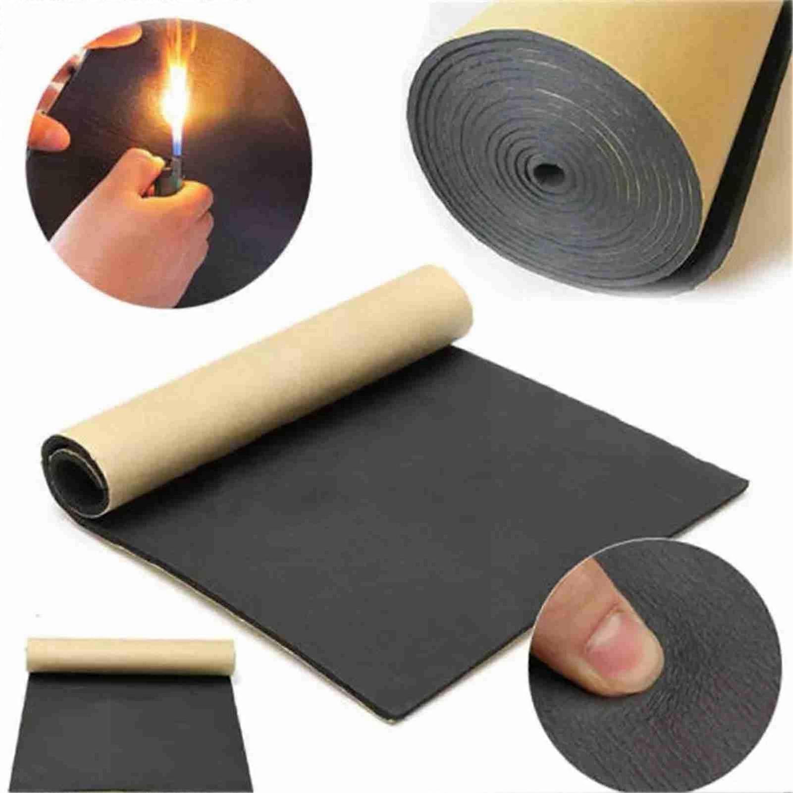 Ηχομονωτικό Deadening Noise Sound Deadener Acoustic Anti-noise Cotton Auto Adhesive Heat Insulation Cell Deadener Foam, 1Roll 200cmx50cm, 3mm