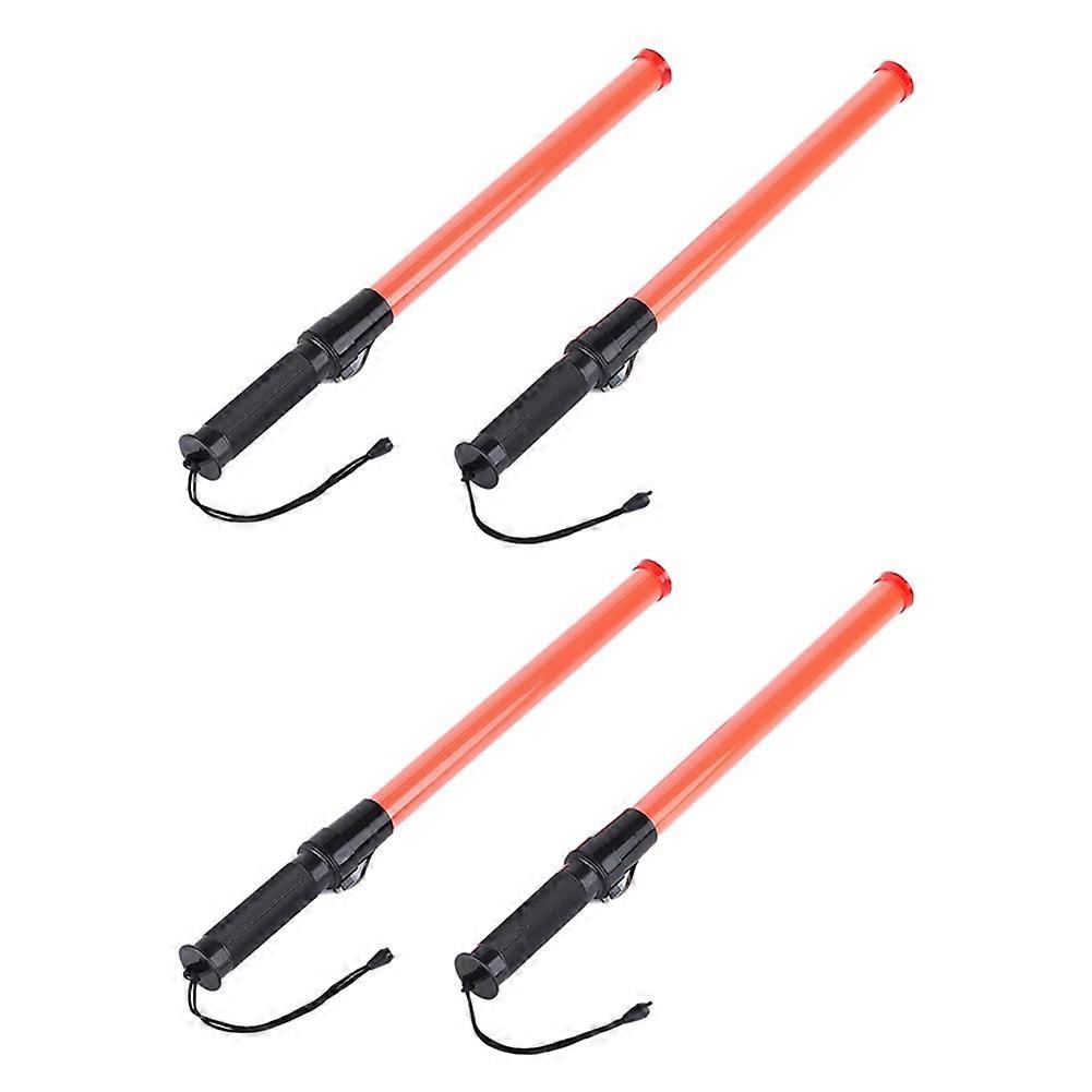LED Traffic Control Stick,Safety Light Batons, 21 Inches, 4Pcs
