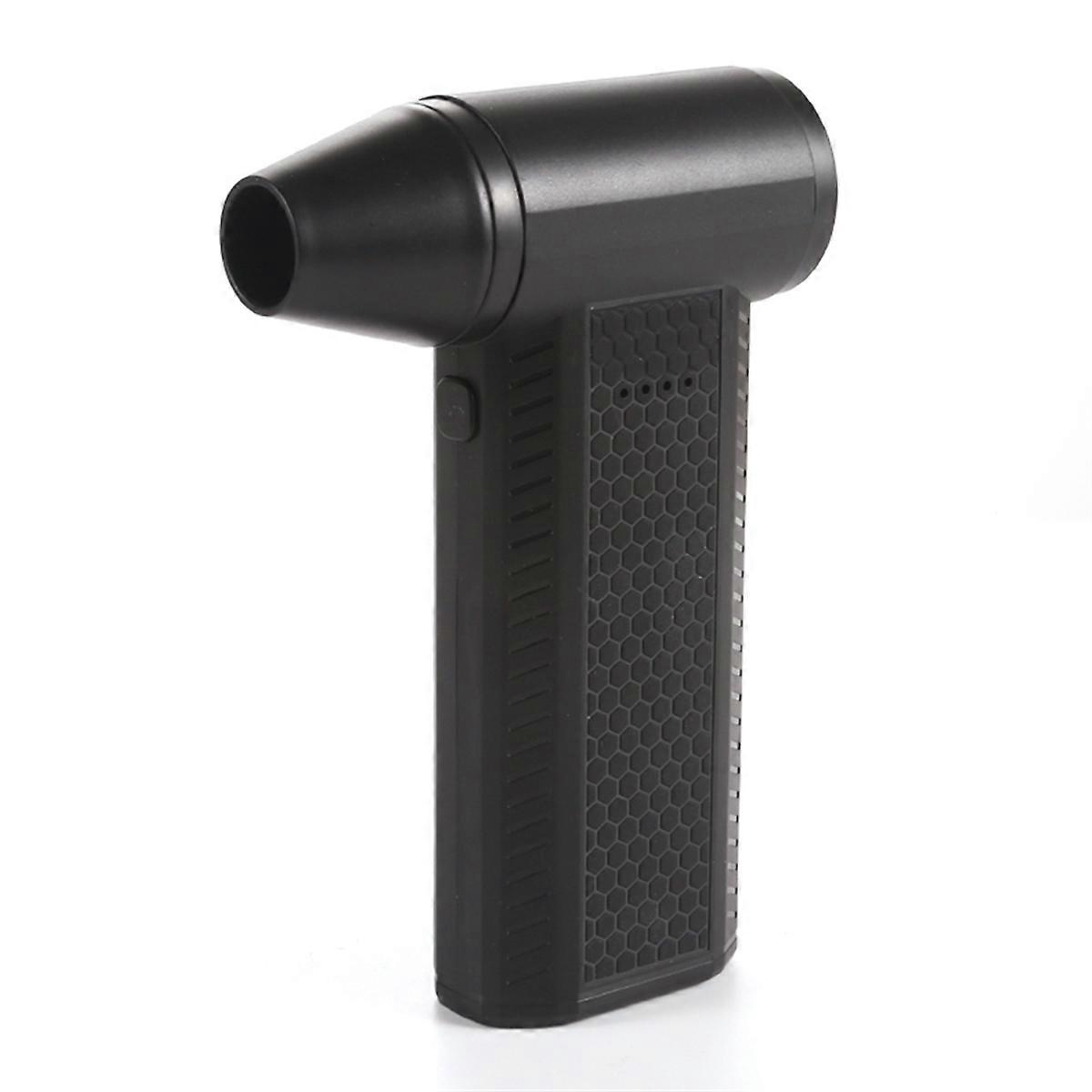 Mini Turbo Jet Fan Portable Handhold Air Duster Black