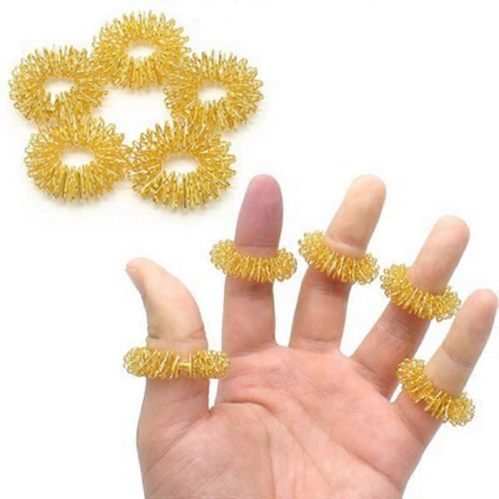 Acupressure Ring Set, Blood Circulation, Stress Reduction
