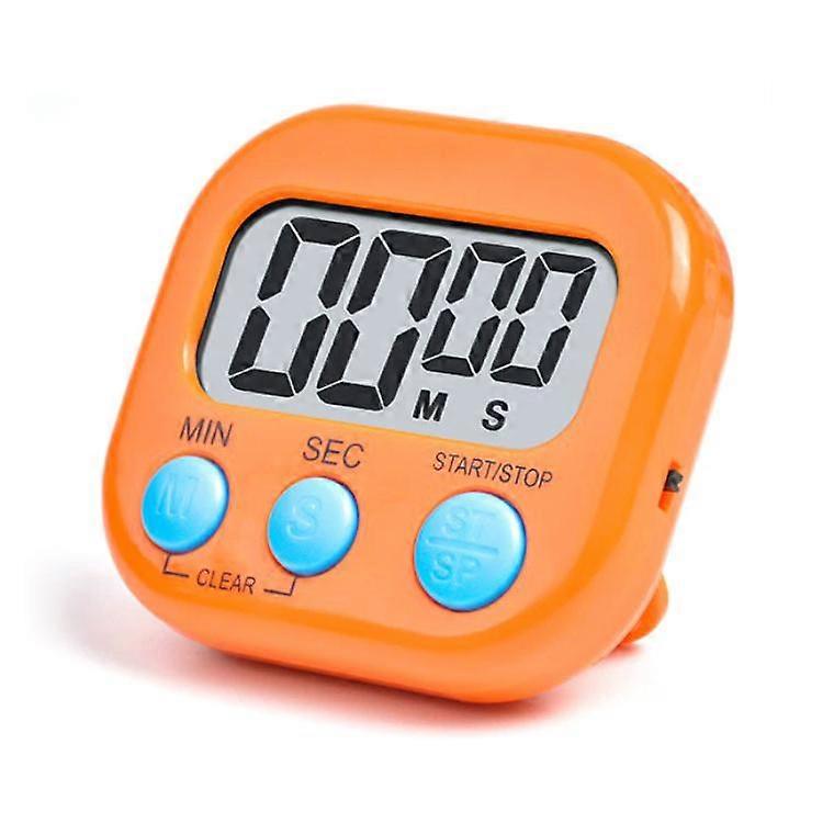 Digital Kitchen Timer Electronic Alarm Magnetic Backing with LCD Display for Cooking Baking Sports Games Office
