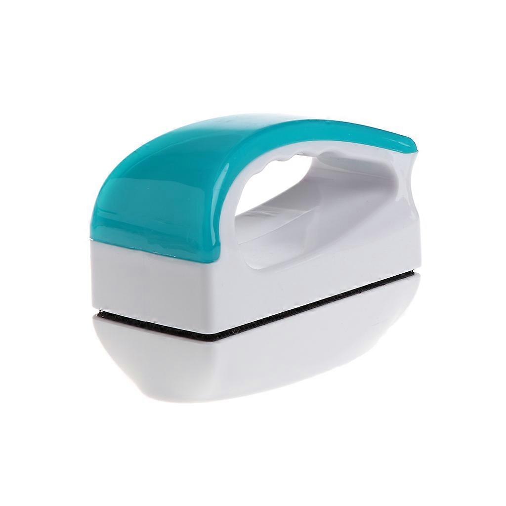 Magnetic Aquarium Fish Tank Glass Algae Scrapers Glass Cleaner Scrubber Magnetic Brush with Non-Slip Handle  L