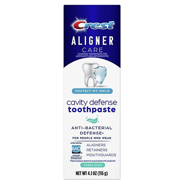Crest Aligner Care Cavity Toothpaste, Fresh Mint, 4.1 Oz