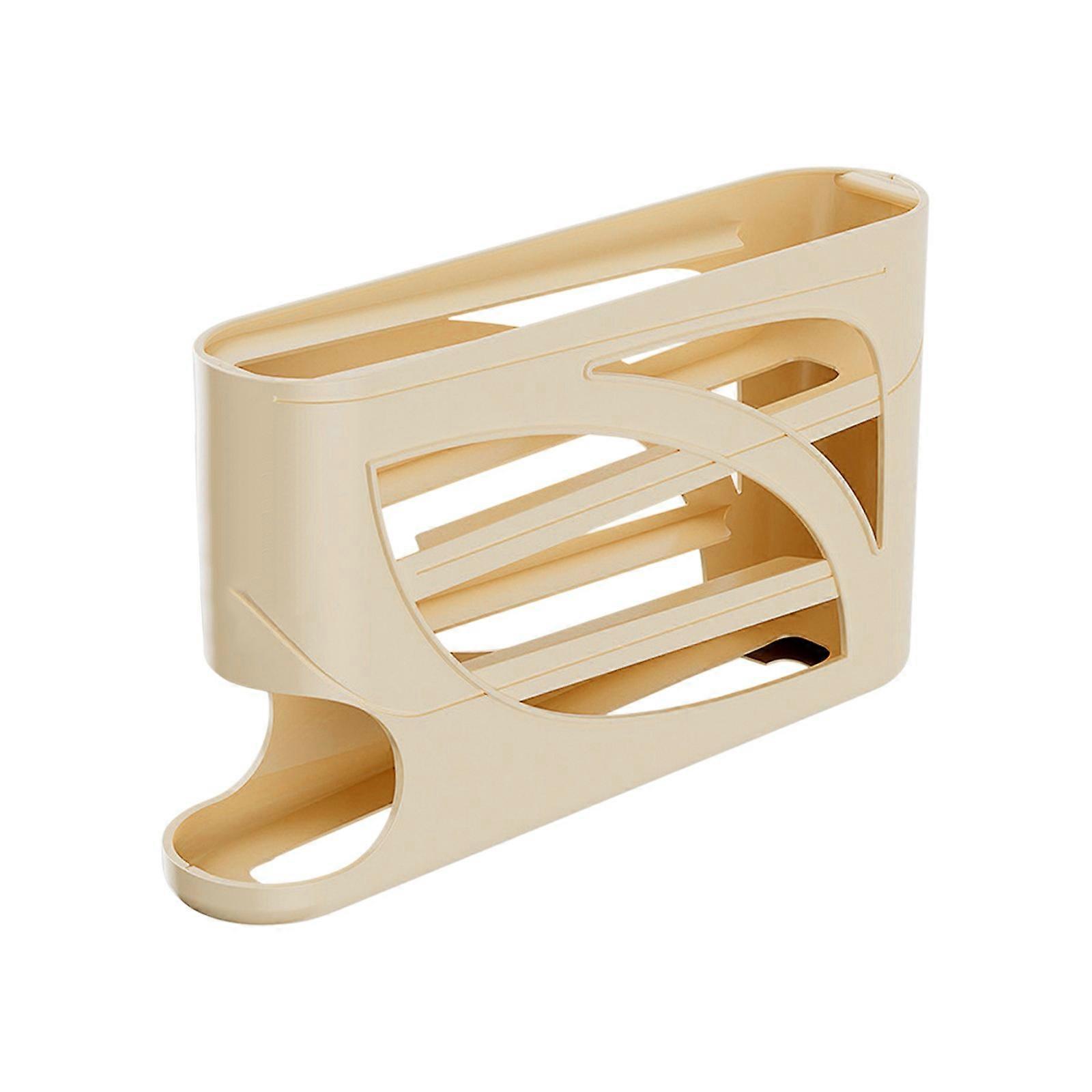 Egg Storage Box Side Door Storage Kitchen Artifact Automatic Rolling Egg Multi-layer Large Capacity Automatic Replenishment PUW0980