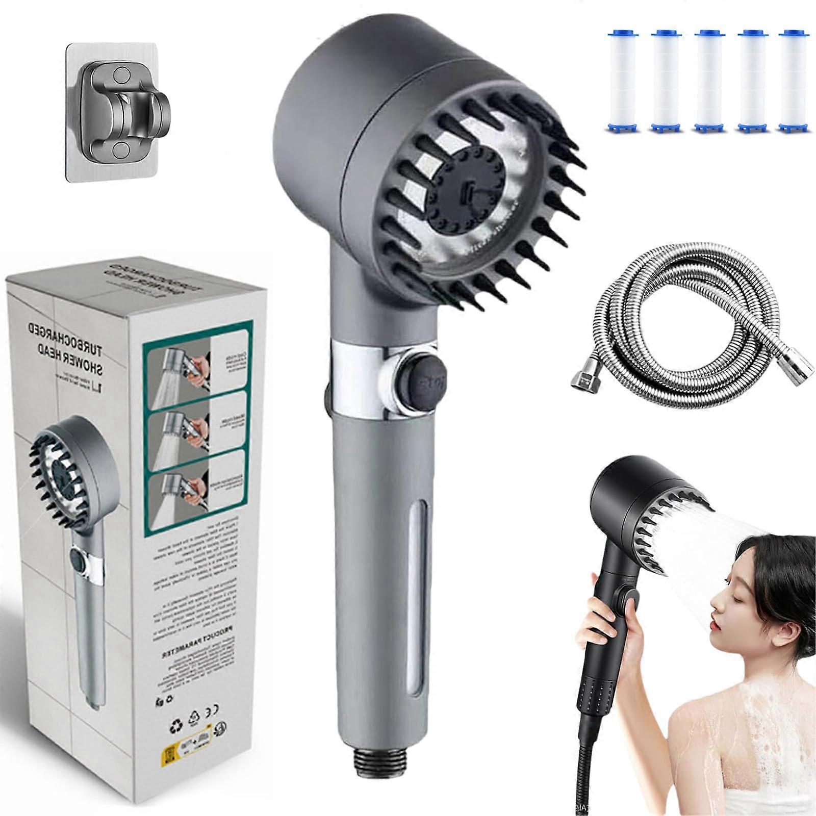 5 Showerhead Filters Turbo Showerhead for Enhanced Water Flow