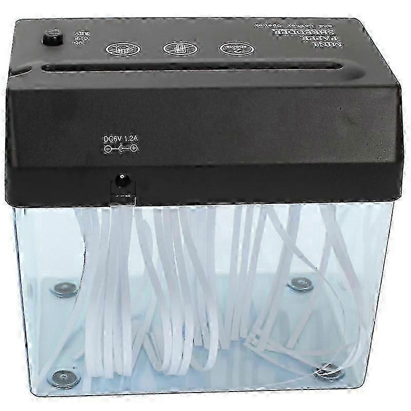 Automatic Mini Portable Strip Wastebasket Electric A6 Folded A4 Usb Shredder Paper