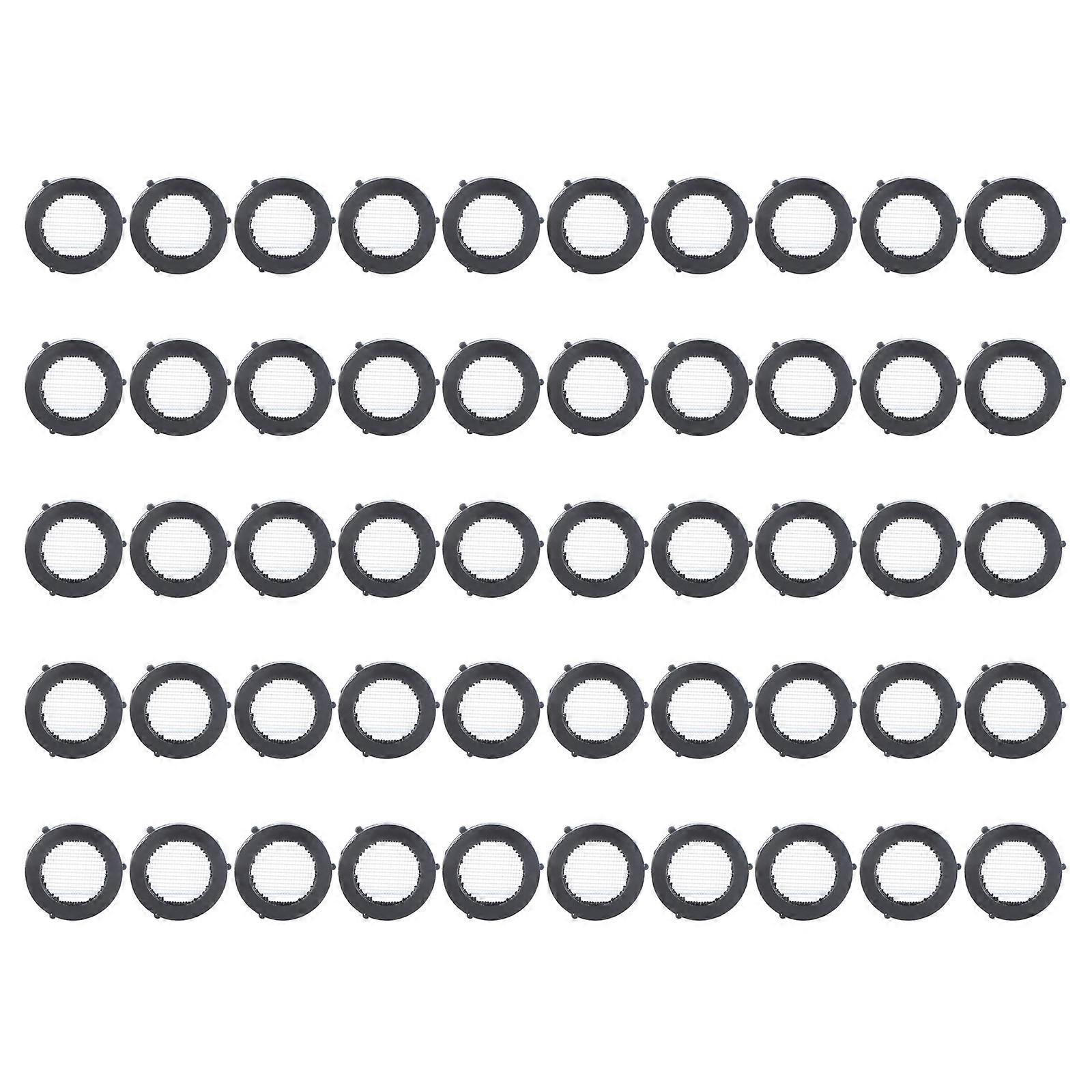 50Pcs Seal O-Rings Hose Gasket Shower Head Washer with Metal Mesh Flat Washer Gasket With Filter Net Easy to Use