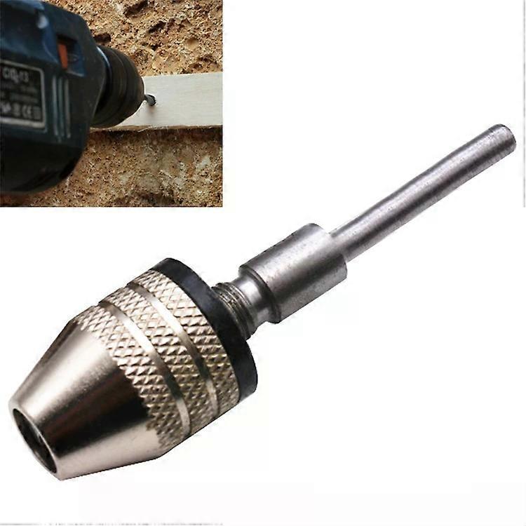 Mini Drill Chuck-Hex Shank 3 Jaw Conversion,2.35mm Round Chuck