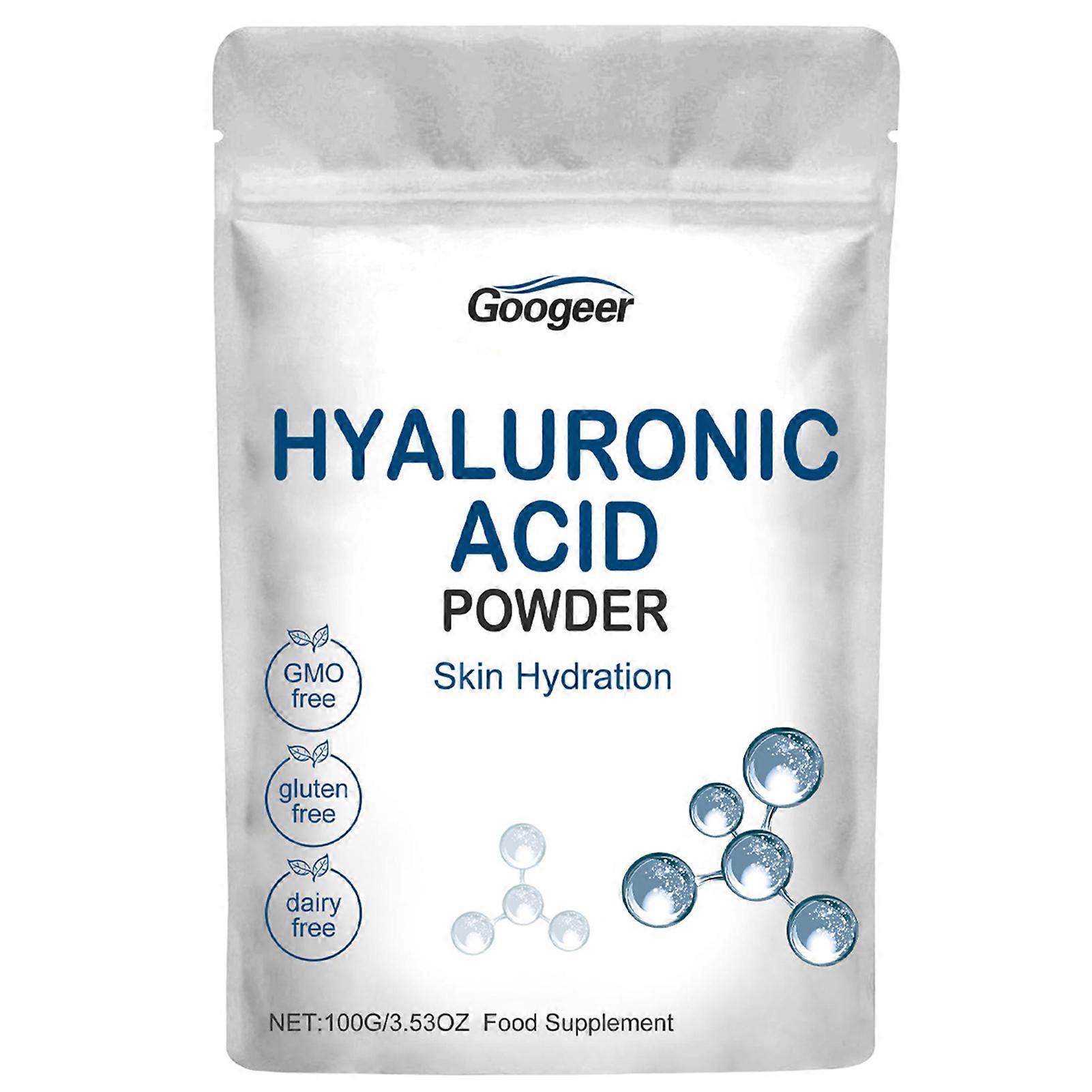Natural Hyaluronic Acid Powder for Skin Care Deep Hydration Anti-Aging Serum Moisture Support for All Skin Types