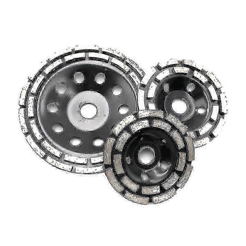 قرص عجلة طحن الماس 115/125 / 180mm صف مزدوج طحن عجلة القرص المواد الكاشطة الخرسانة Tools_ZKD22