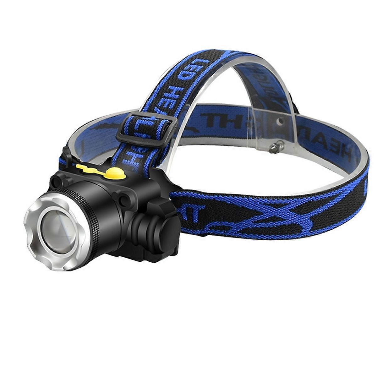 Red Light Keeping Headlamp Adjustable Focus Dual Led Head