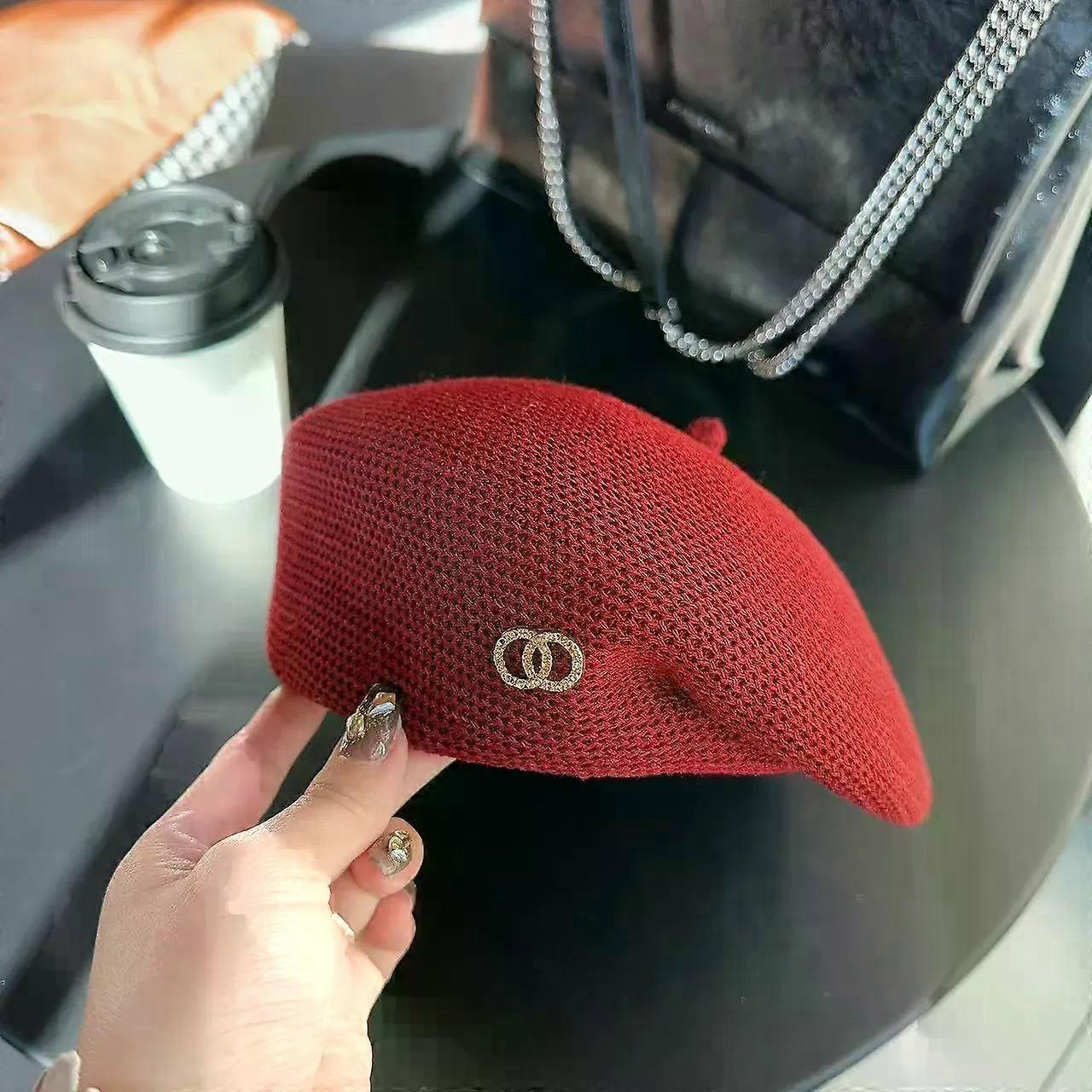 Korean Version Versatile And Stylish Beret Hat For Spring and Summer, Lightweight, Breathable And Fashionable Beret Hat