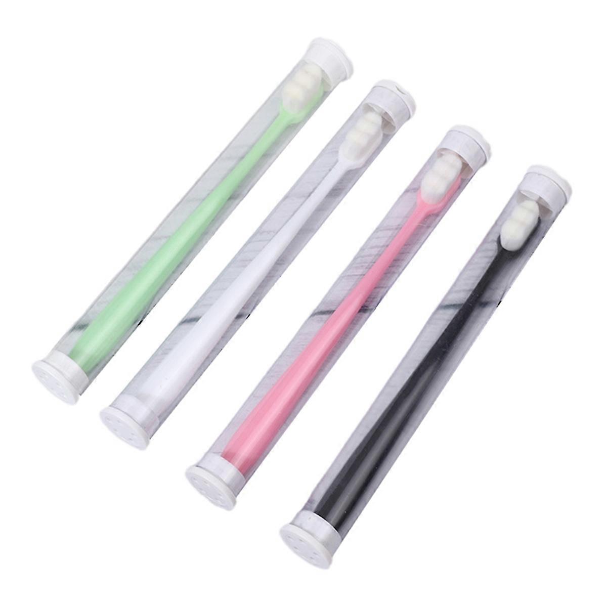 Ultra-Fine Toothbrush Wave Nano Million Bristles Soft Toothbrush Portable Toothbrush Oral Tool A
