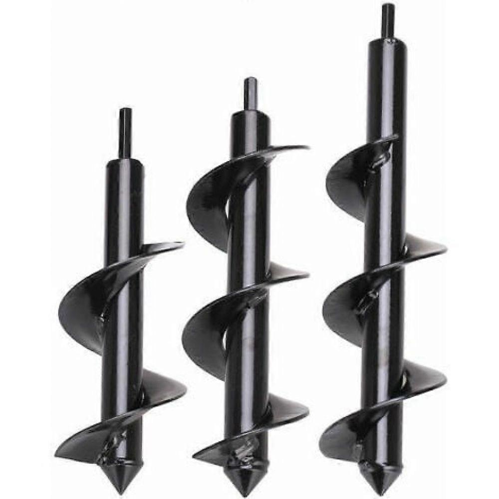 Garden auger bit  80 and  300 mm 1 piece, spiral garden drill bit, practical planting tool for quick drilling and planting of flowers, trees and shrub