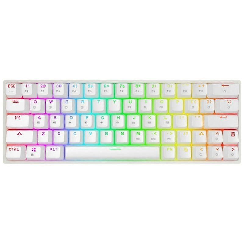 GK64 Mechanical Keyboard Optical Hot Swappable Programmable RGB ABS Keycaps