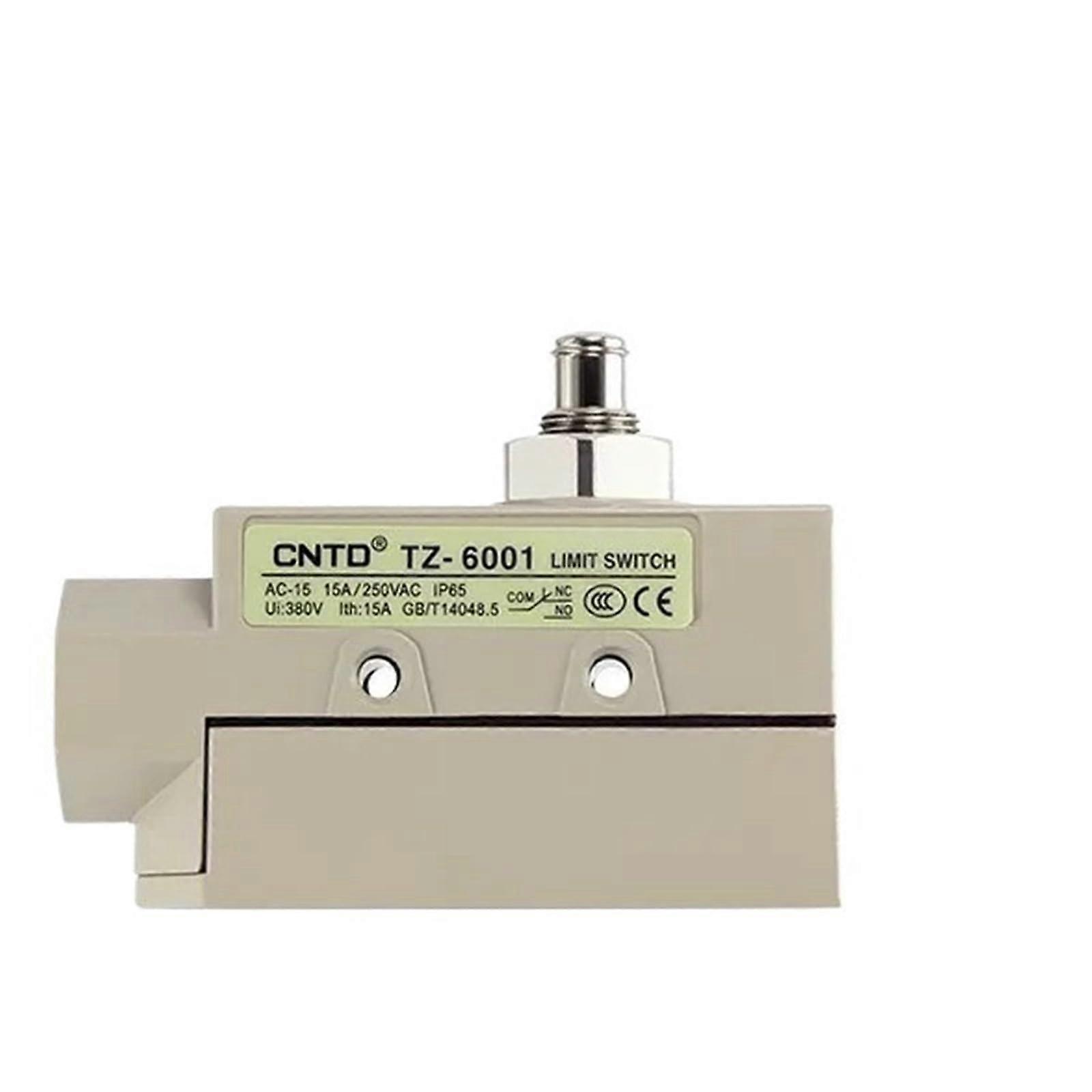 TZ6 Series Horizontal Limit Switch NO NC 380V Metal Roller Head Travel Switch IP65 TZ6001 TZ6102 TZ6104(TZ6001)