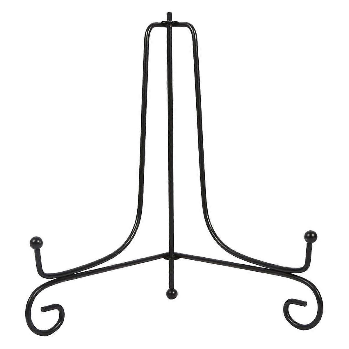 12" eiserner Staffeleiständer für Schüssel-, Teller-, Buch- oder Fotorahmen-Display