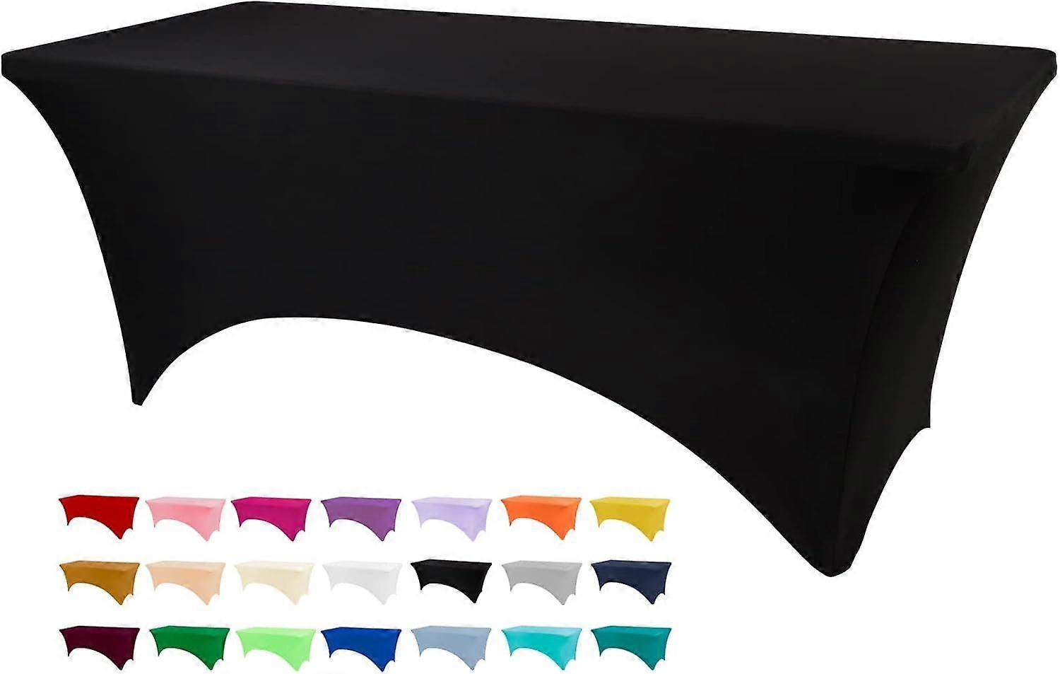 2025 Latest Model  Table Covers for 6 Foot Tables, Spandex Table Covers 6ft
