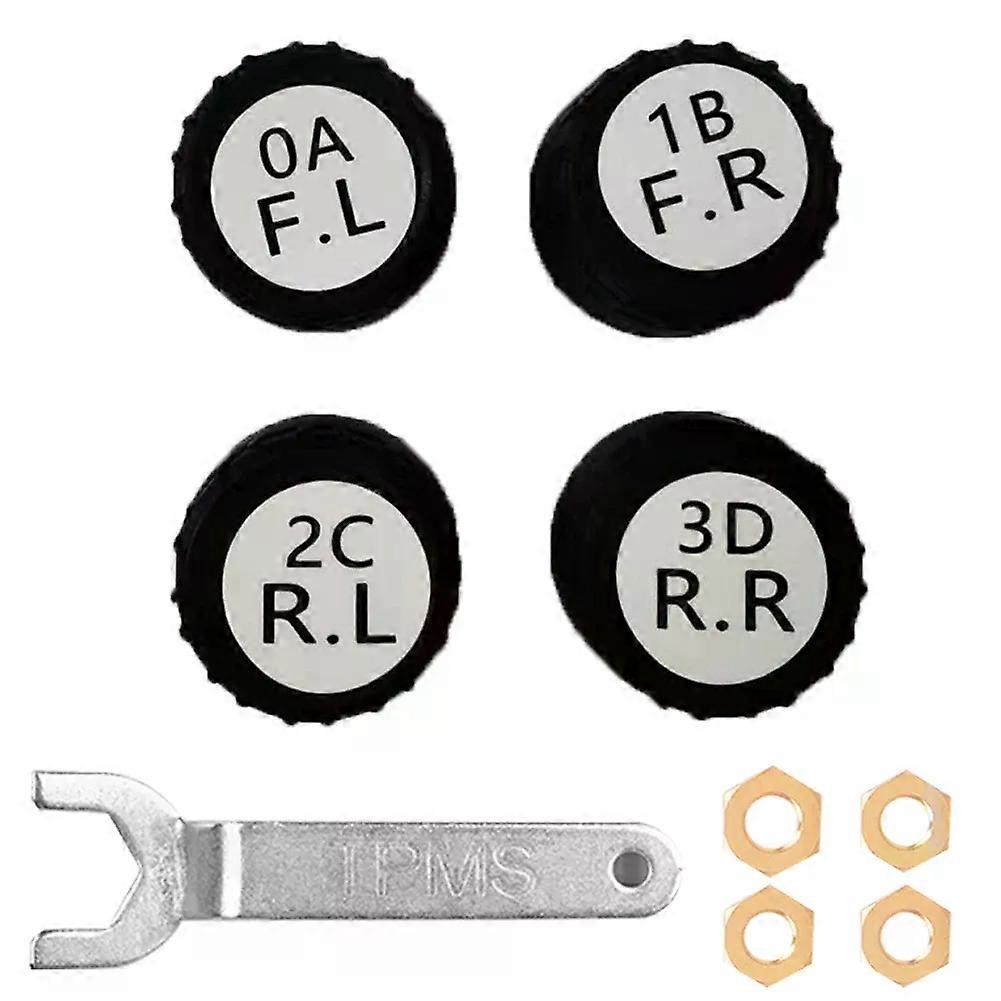2/4Pcs Vehicle Safety TPMS BT 50 Car Tire Pressure Sensors External Tire Pressure Monitoring System Motorcycle TPMS