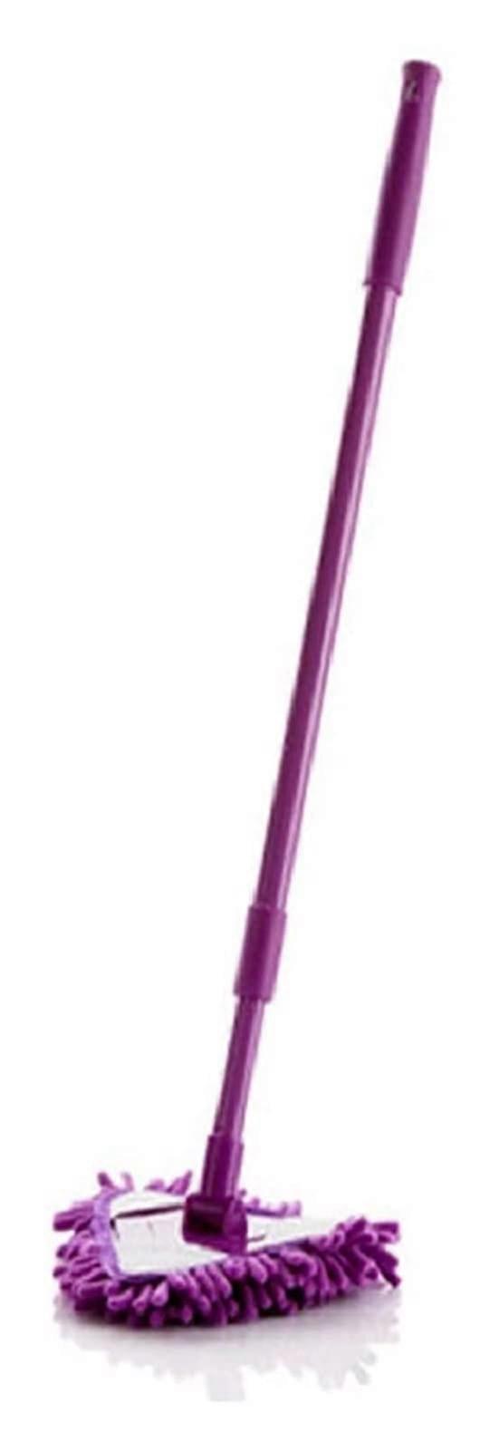Wet and Dry Mop 180 Degree Rotating Triangular Mop for Floor and Tile Cleaning in Kitchen and Bathroom