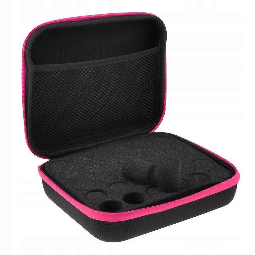 Essential Oil Carrying Case Holds 30 Bottles 5ml 10ml 15ml Pink