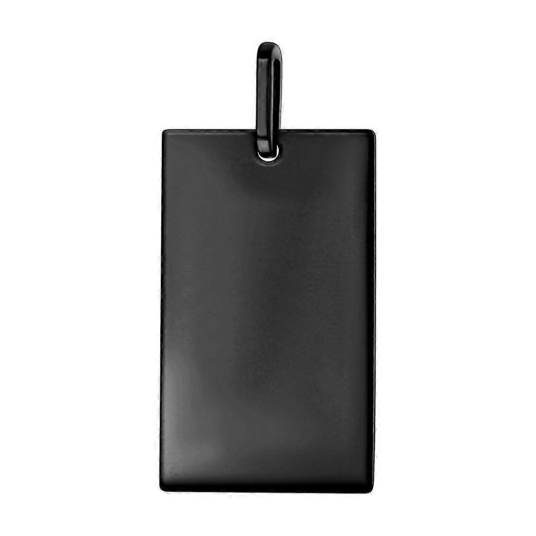 Rustfrit stål Sort tone Herre Religiøs Tro Kors Dyr Kæledyr Dogtag Charm Vedhæng Halskæde til Mænd