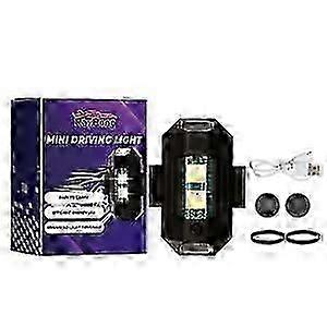 Mini Running Lights, Night Car And Motorcycle Running Lights Visibility Spotlight Led Energy Lights