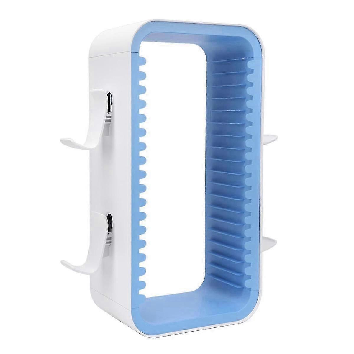 Game Storage Rack for Switch Disc Holder Game Disc Rack for Multi-Function Disc Rack White Blue