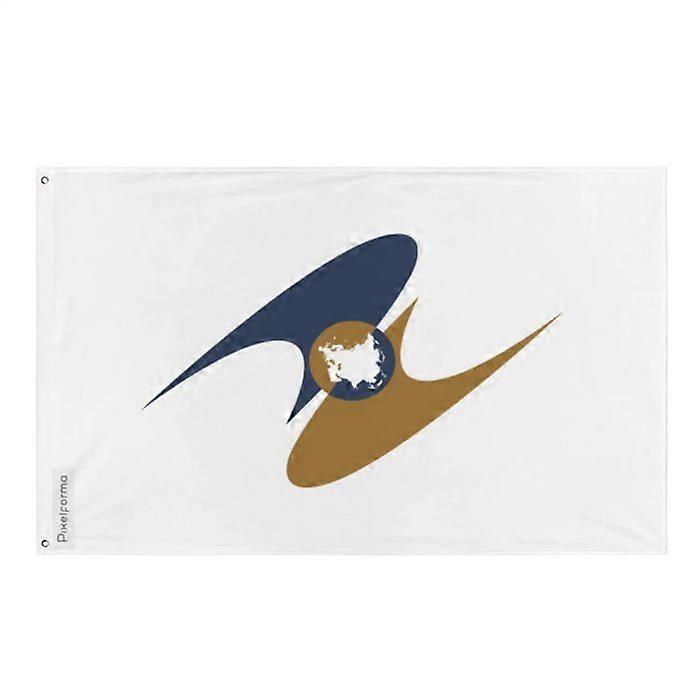 Flag - Eurasian Economic Union - 60 x 90 cm - Polyester - Double-sided print - Metal eyelets