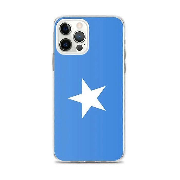 iPhone Case - Multicolored - Somalia Flag - Soft - TPU - Compatible with iPhone 12 Pro Max