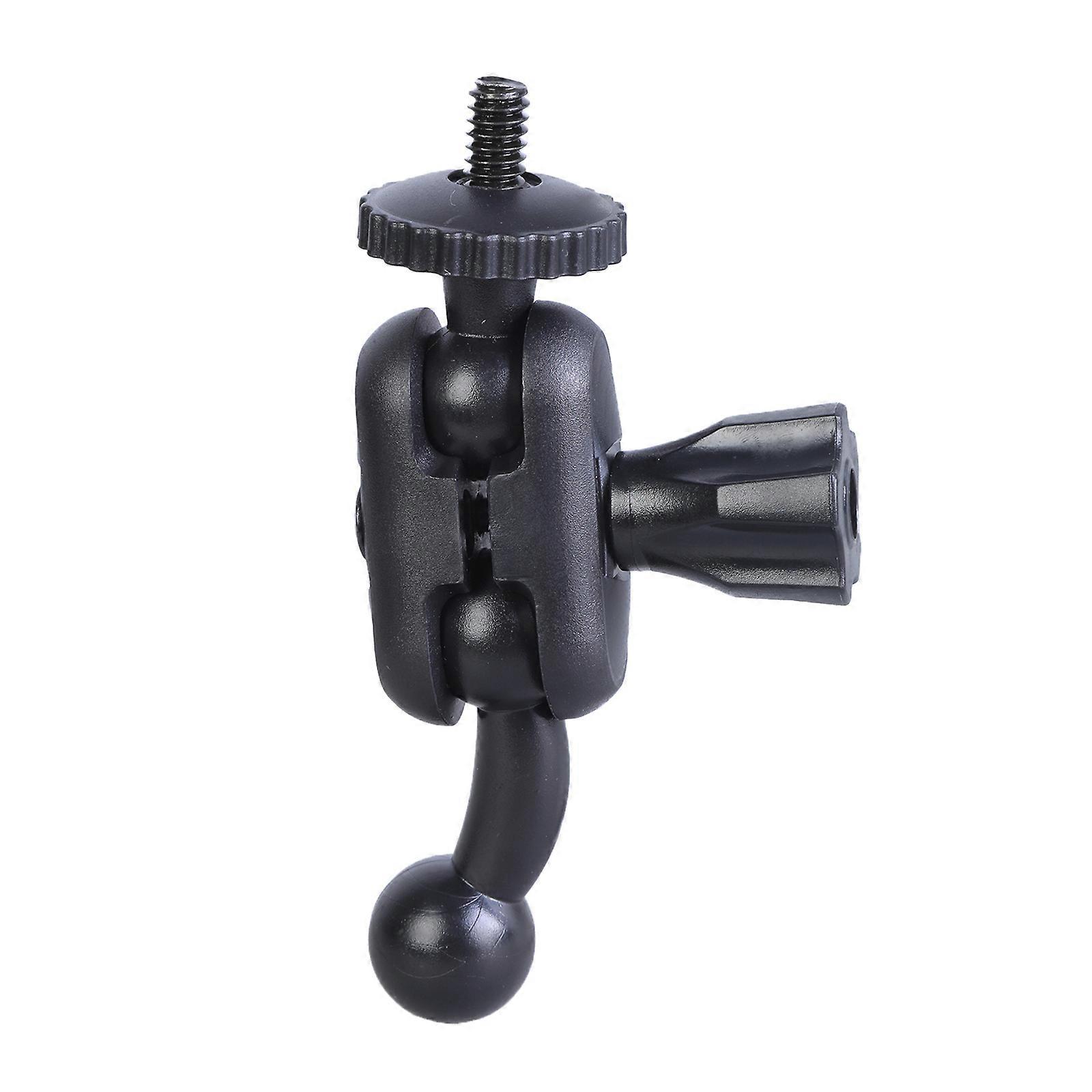 17mm Ball Head Bracket Adapter Angle Adjustable Phone Mount Adapter Support Multiple Device 1/4in to 17mm Ball Adapter