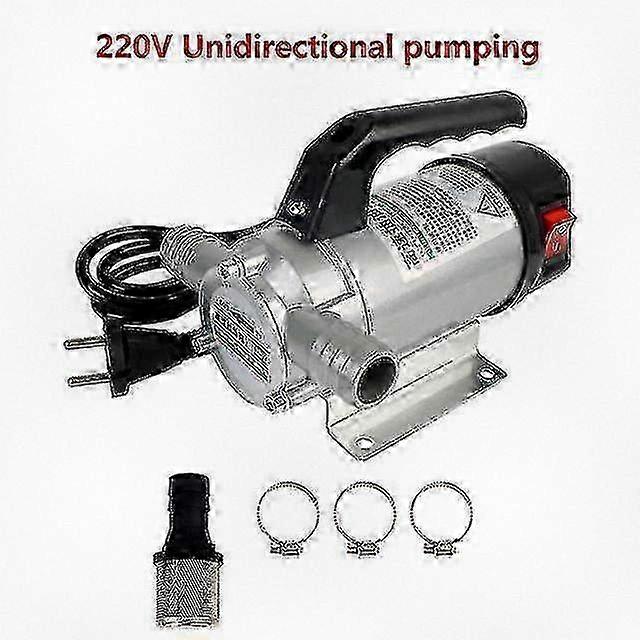 Electric Automatic Fuel Transfer Pump for Pumping Oil, Diesel, Kerosene, and Water, Compatible with Various 12V, 24V, and 220V Systems, 50L/
