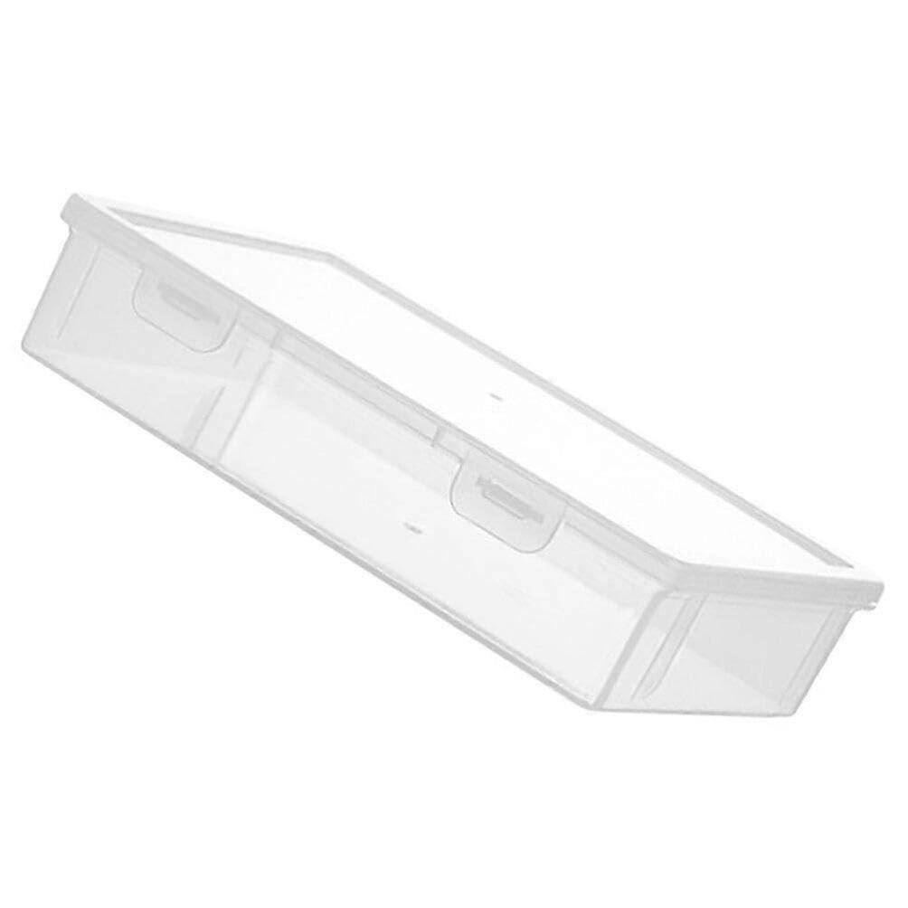 Office Desk Organizer Clear Plastic File Case for Scrapbook Paper, Pen, Makeup Brush, Document, Magazine, and Card Storage