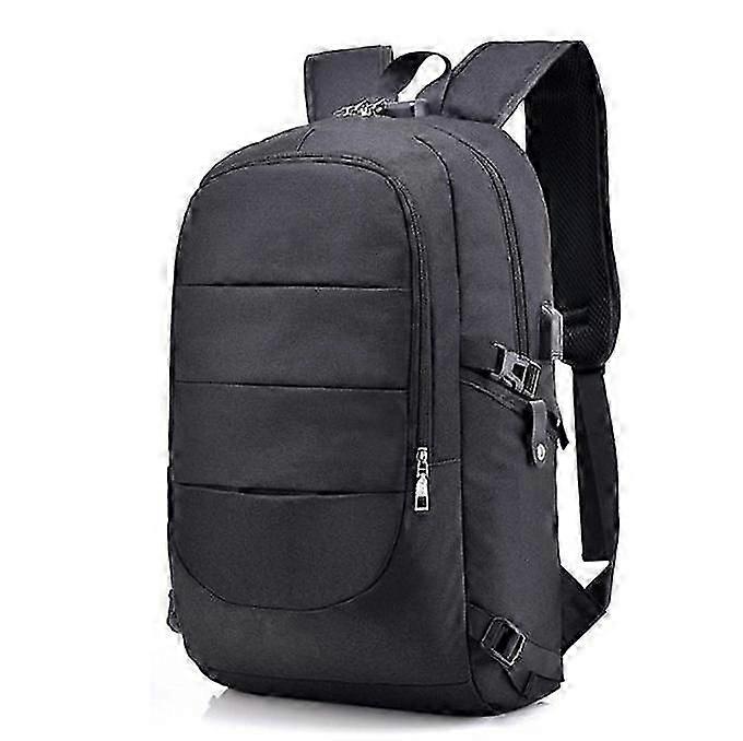Anti-theft Laptop Backpack, Business Travel Laptop Backpack With Usb Charging Port With Lock, Slim Waterproof College School Computer Bag Backpack For