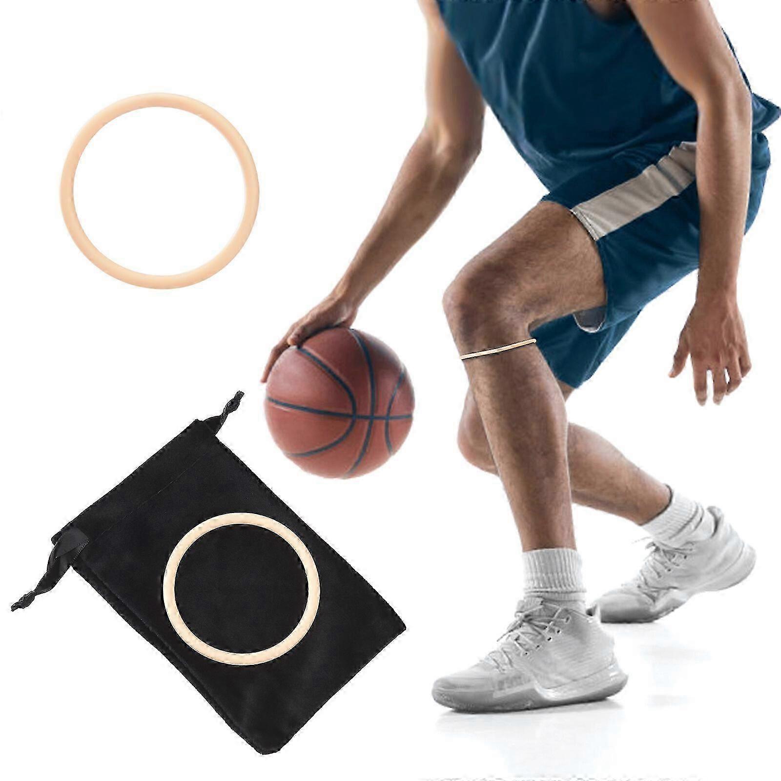 High-End Basketball Knee Force Band with Silicone Loop for Running & Sports