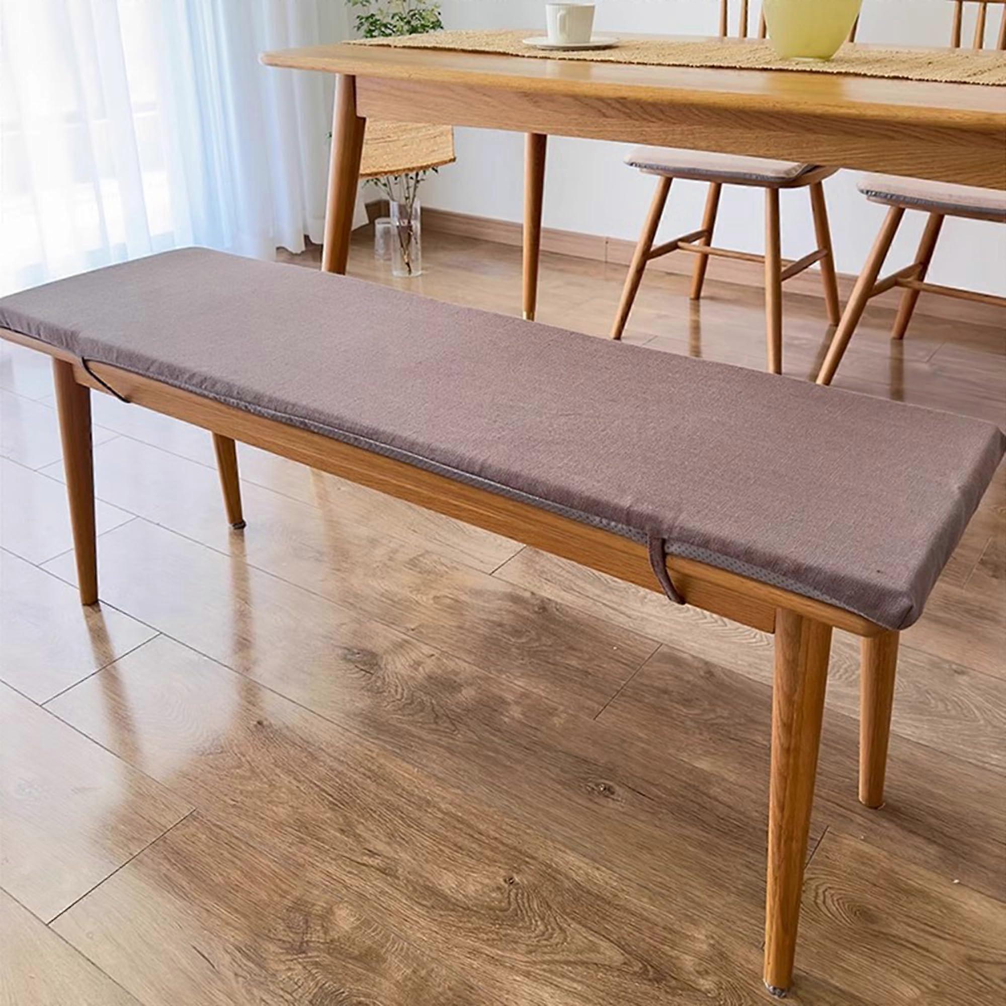 Stuhlkissen, 23Sitzer, rutschfest, fr Esszimmerstuhl, Sofa, 110x35cm Coffee