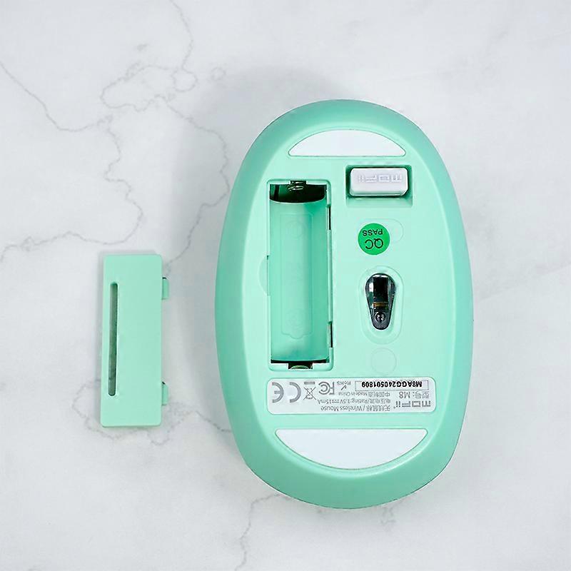 Wireless Mouse Quiet Portable High-End Design 2.4G BT USB Receiver Dual Mode for Laptop MacBook Air Office Computer Use Mouse