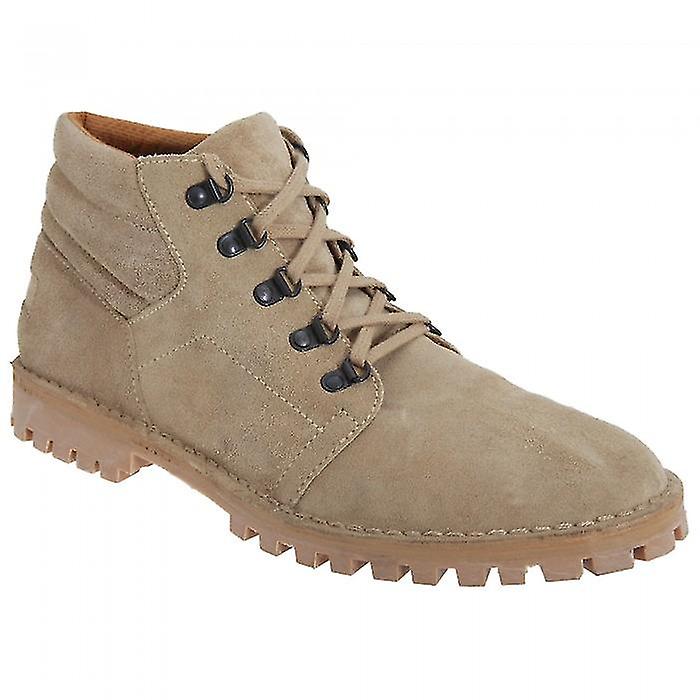 Roamers Mens Real Suede D Ring Leisure Boots