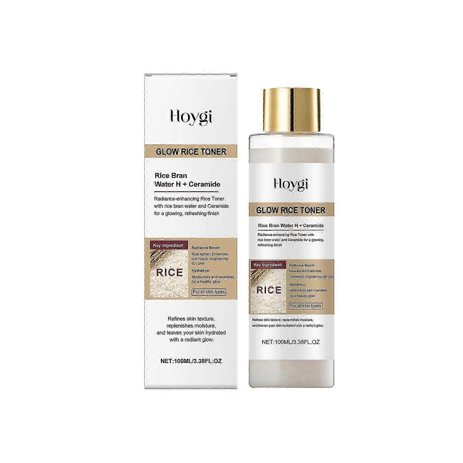1-3Pcs Rice Toner for Glowing Skin, Rice Essence with Niacinamide, Hydrating Rice Extract Toner for Dry Sensitive Skin, Glass skin