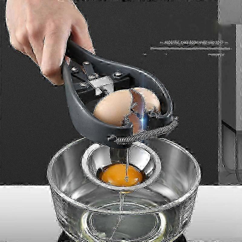 Stainless Steel Egg Oppener Eggshell Cutter Cracker Tool Scissors Separator